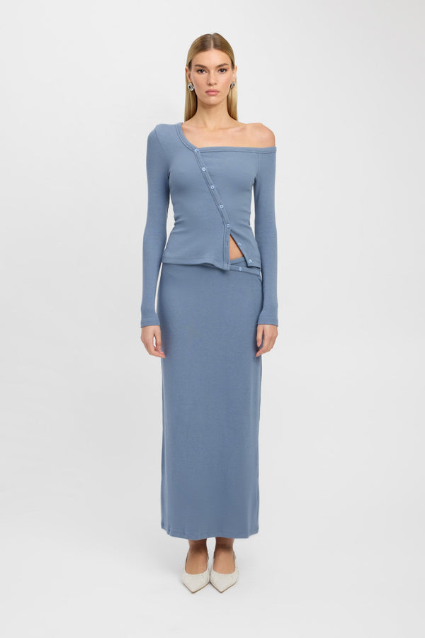 kookai Carter Maxi Skirt Flintstone