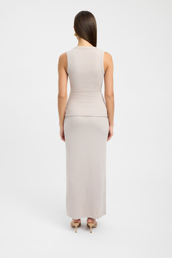 Kookai Carter Maxi Skirt Mushroom