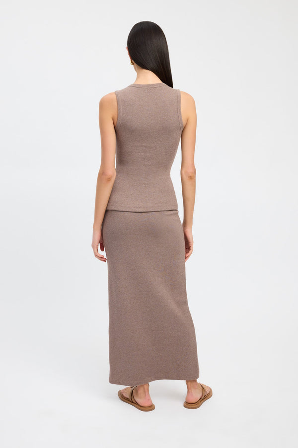 Kookai Carter Maxi Skirt Porcino Marle