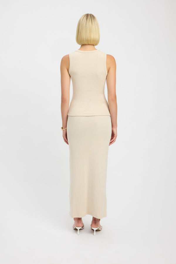 Kookai Carter Maxi Skirt Shell