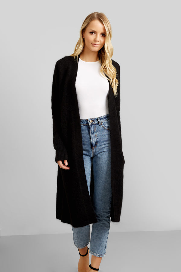 kookai Casey Luxe Cardigan Black