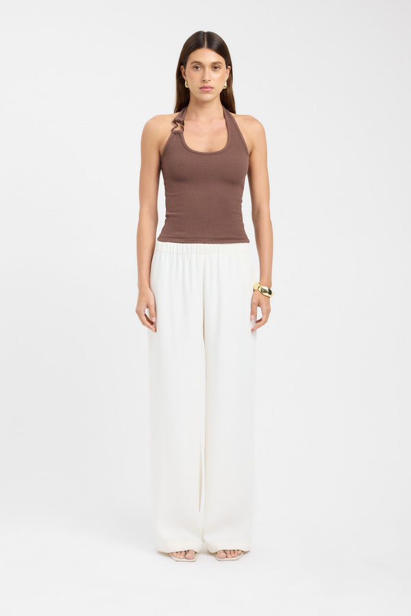 kookai Casper Tank Maple Brown