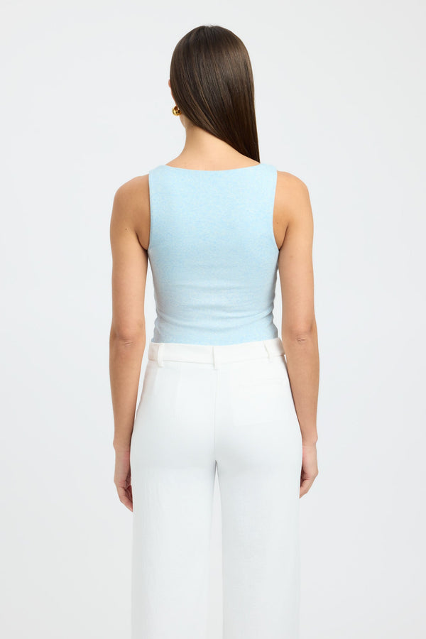 Kookai Cassidy Tank Baby Blue Marle