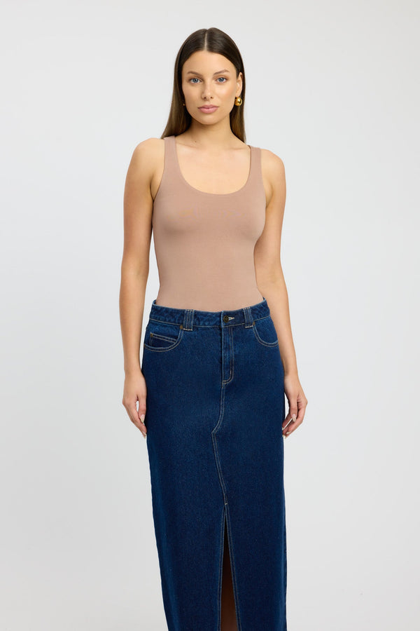 Kookai Cassidy Tank Cinnamon