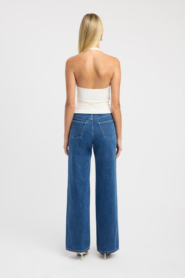 Kookai Char Cowl Top Tofu