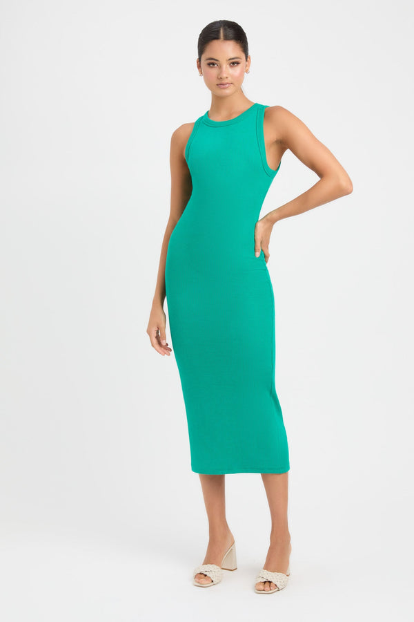 kookai Charlie Dress Dans Green