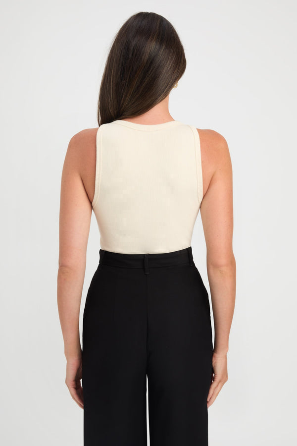 Kookai Charlie Tank Buttercream