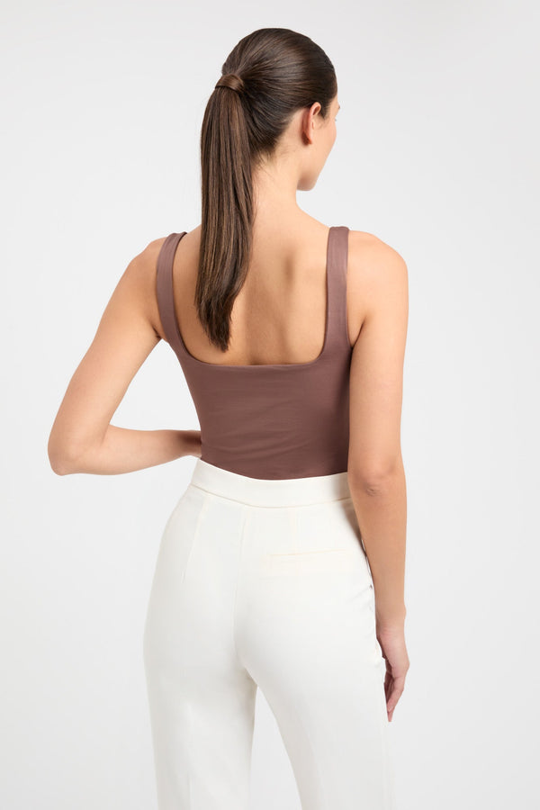 Kookai Christina Bodysuit Brownie