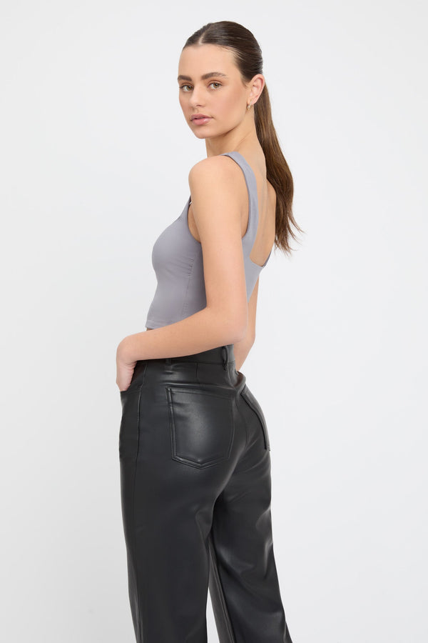 Kookai Christina Crop Sterling Grey