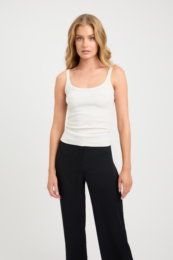 Kookai Ciao Tank Coconut Marle