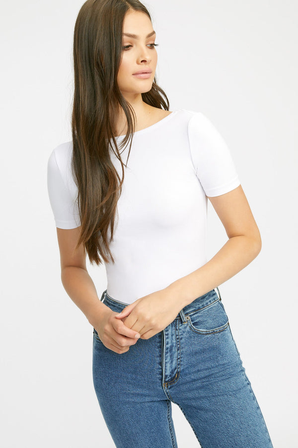 kookai Cindy Bodysuit White