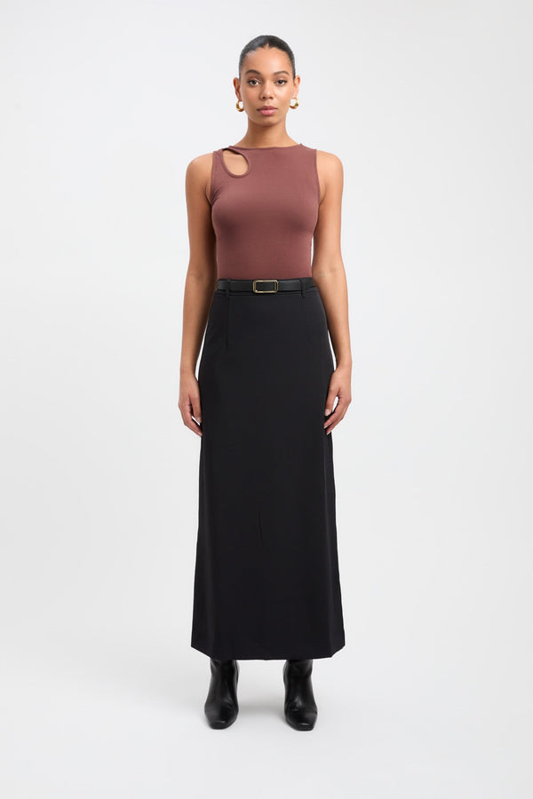 kookai Cindy Tank Brown Stone