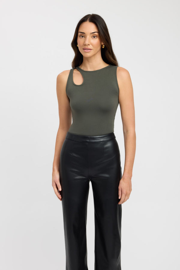 Kookai Cindy Tank Deep Khaki