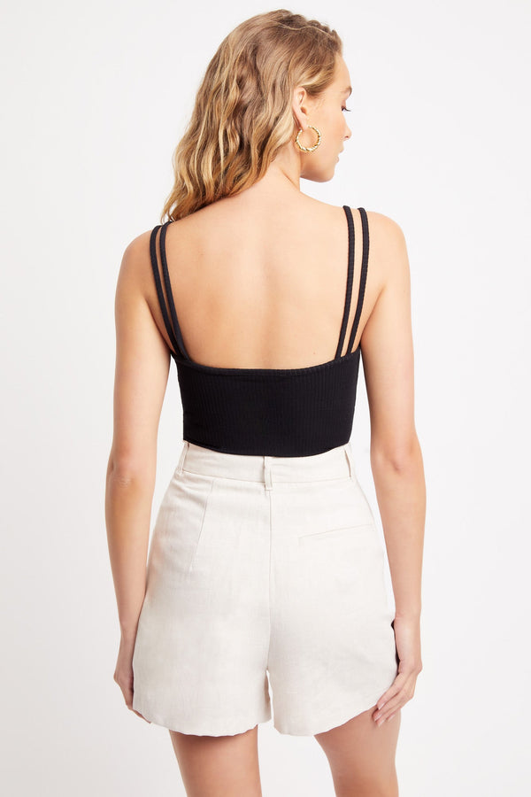 Kookai Clara Tank Black