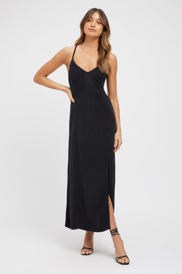 Kookai Clarisa Midi Dress Black