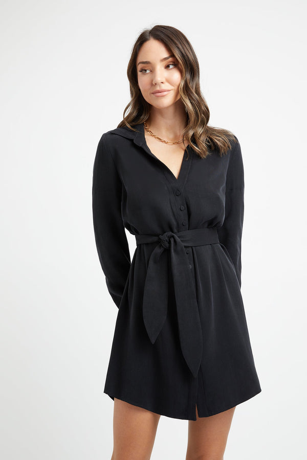 Kookai Clarisa Shirt Dress Black