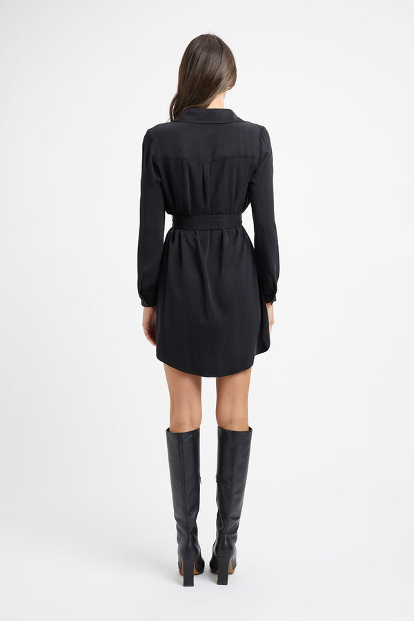 Kookai Clarisa Shirt Dress Black
