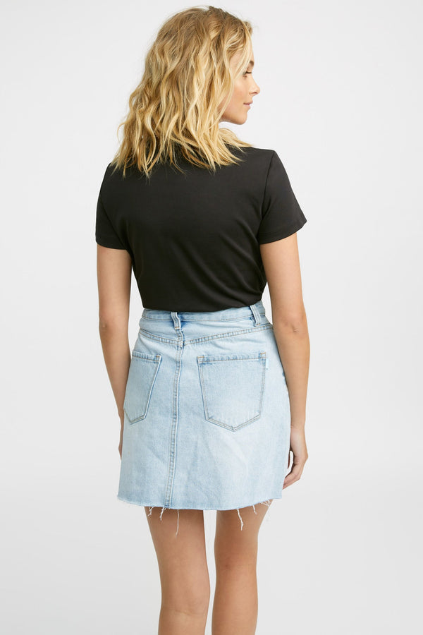 Kookai Classic Slim Tee Black