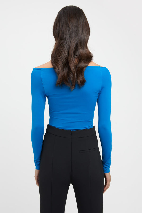 Kookai Coby Vee Top Diva Blue