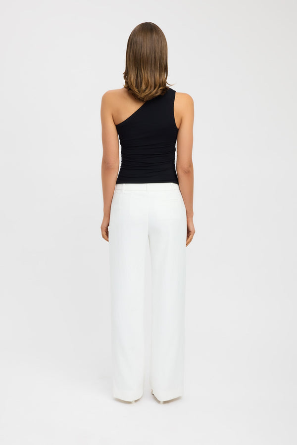 Kookai Coco Rouched Top Black