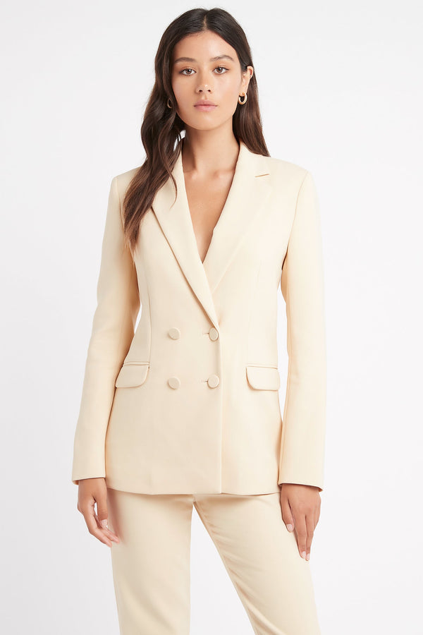 kookai Cole Blazer Ivory Sand