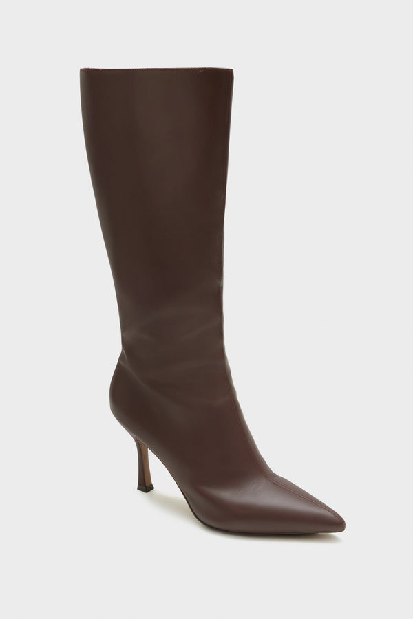 kookai Colorado Calf Boot Chocolate