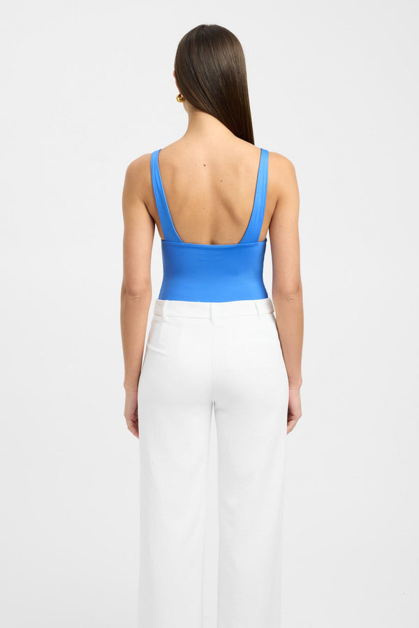 Kookai Core Bodysuit Marina Blue