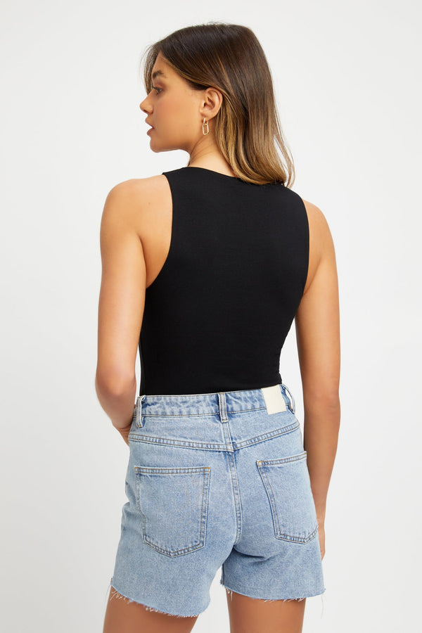 Kookai Core Tank Black