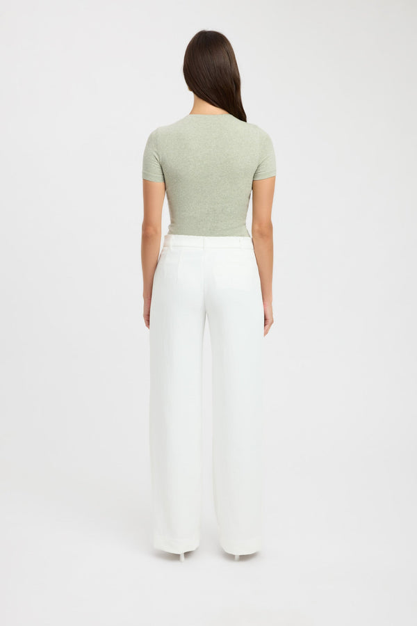 Kookai Cruiser Crew Tee Sage Marle