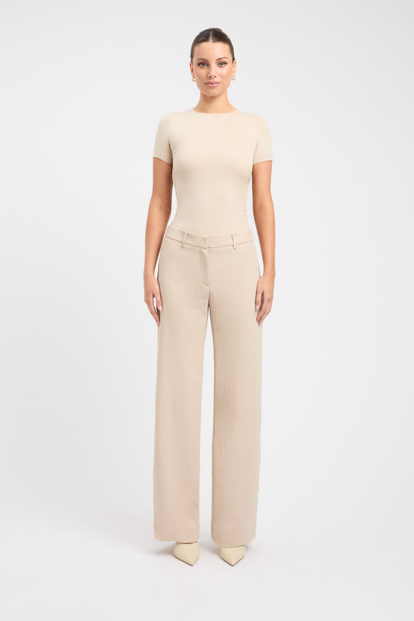 kookai Cruiser Crew Tee Smoke Beige