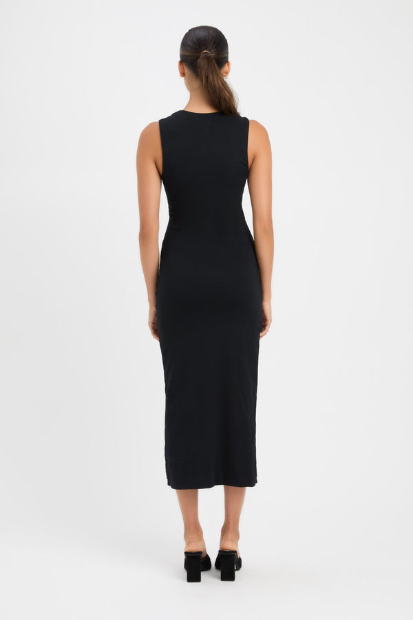Kookai Cruz Midi Dress Black