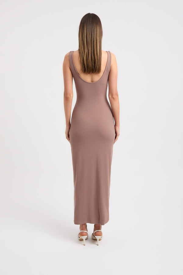 Kookai Dalia Maxi Dress Ginger Snap