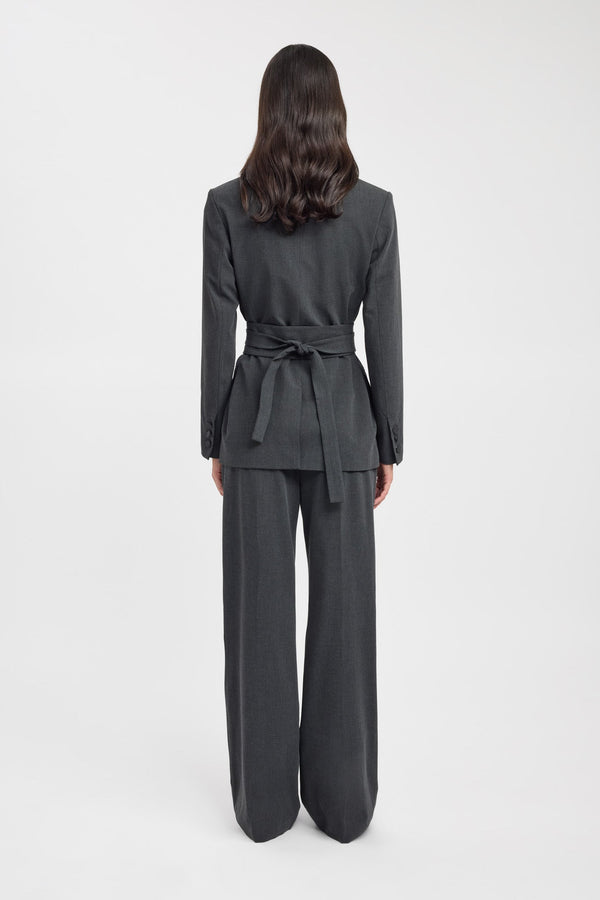 Kookai Dallas Blazer Dark Grey Marle