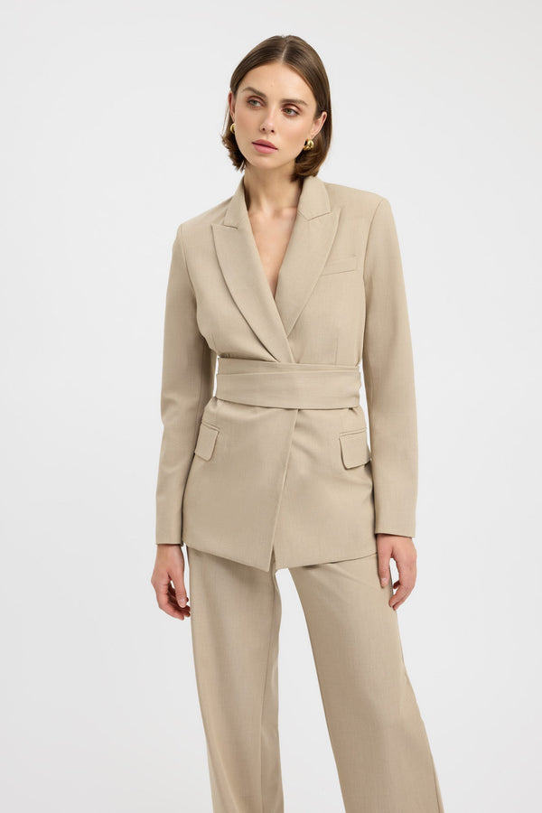 Kookai Dallas Blazer Oat Marle