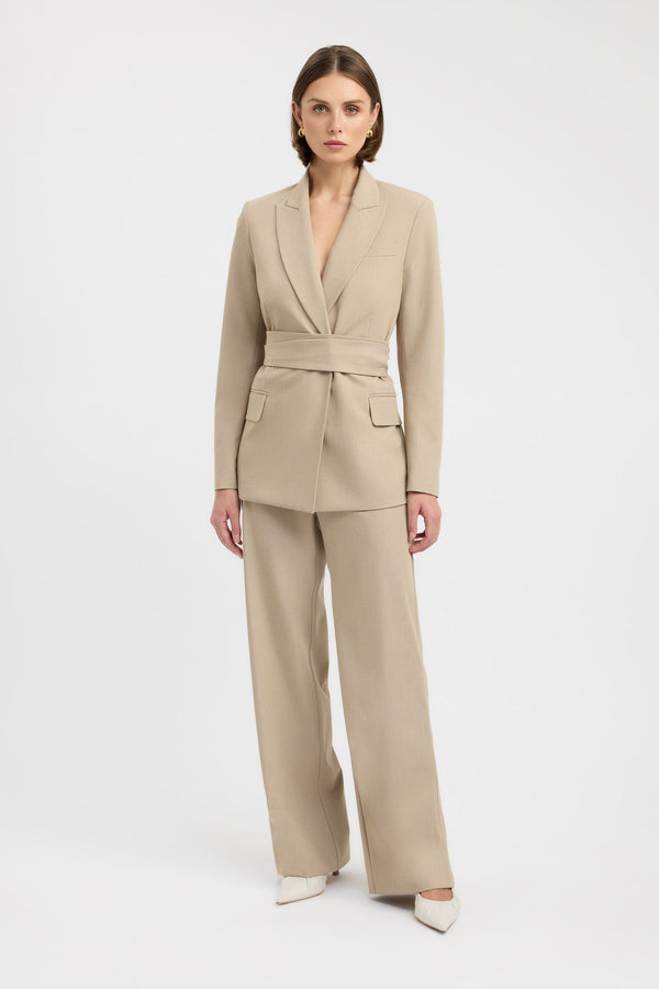 kookai Dallas Blazer Oat Marle