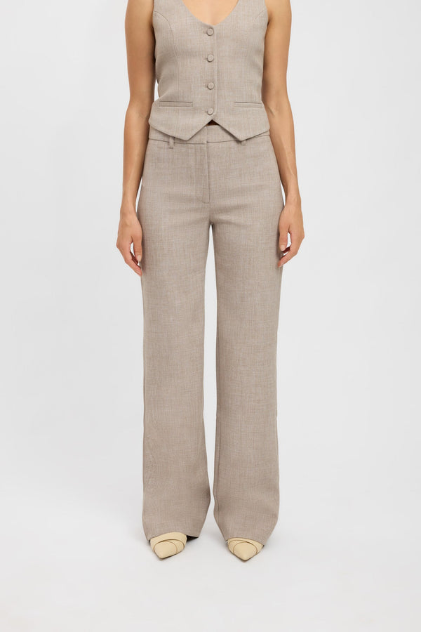 Kookai Darcy Low Rise Pant Ginger Snap Marle