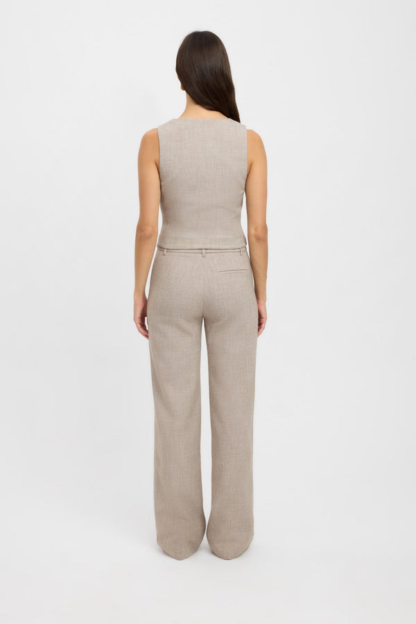 Kookai Darcy Low Rise Pant Ginger Snap Marle