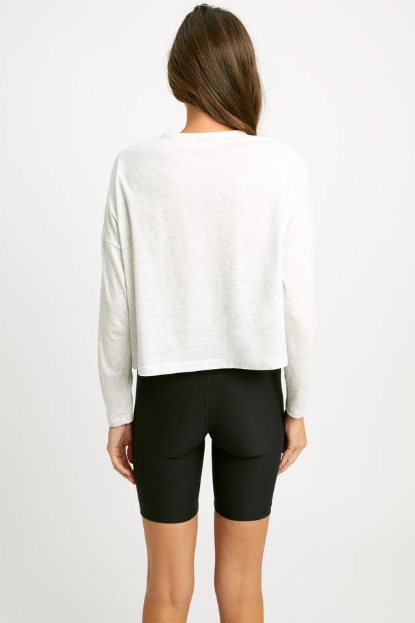 Kookai Davina Top Light Grey Marle