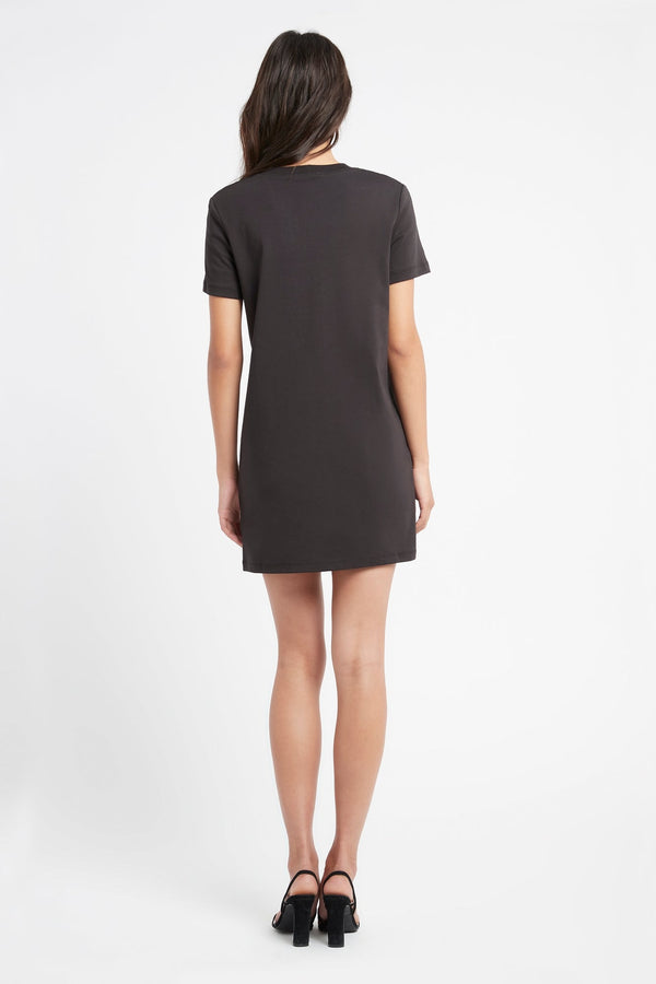 Kookai Dawson Tee Dress Black