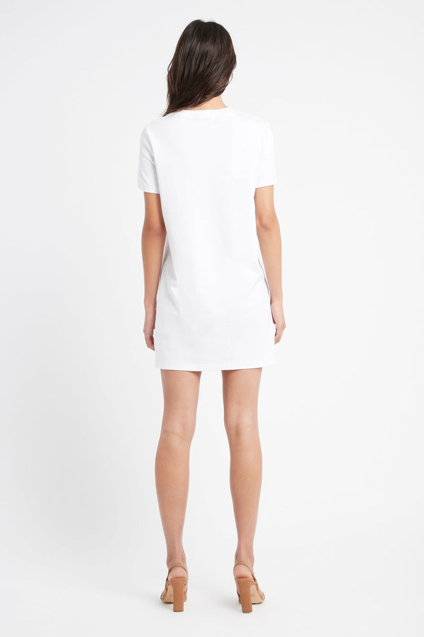 Kookai Dawson Tee Dress White