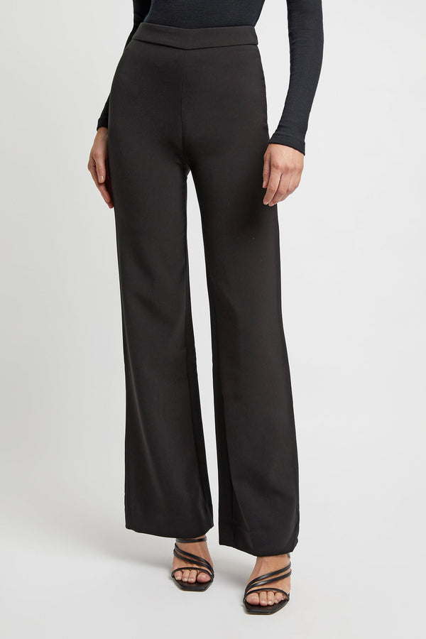 Kookai Delta Long Flare Pants Black