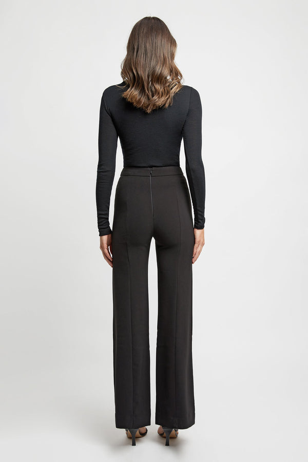 Kookai Delta Long Flare Pants Black