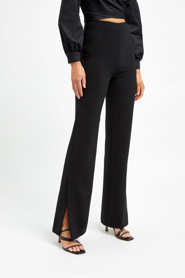 Kookai Delta Split Leg Pant Black