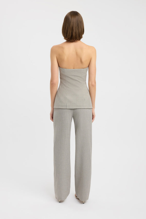 Kookai Denver Strapless Button Top Multi