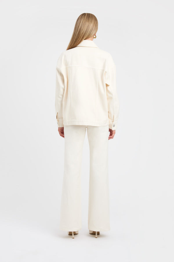 Kookai Domenic Utility Jacket Cream