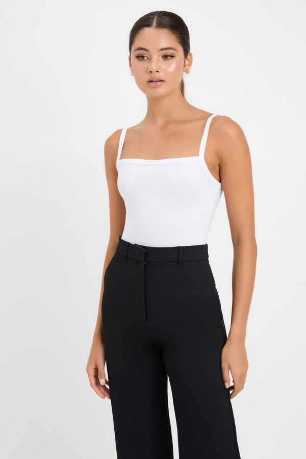 kookai Dottie Bodysuit White