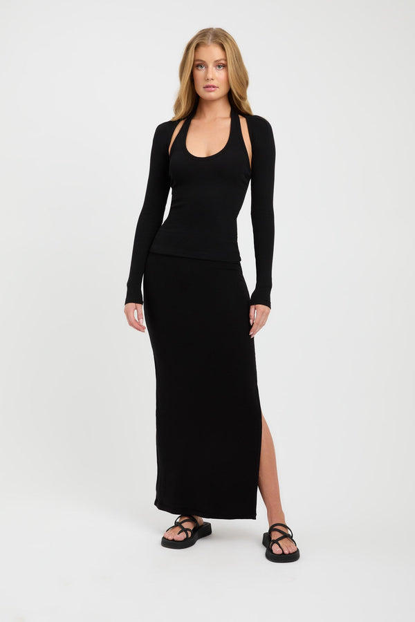 kookai Dua Bolero Top Black