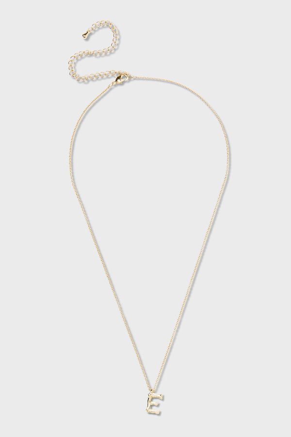 Kookai E - Initial Necklace E