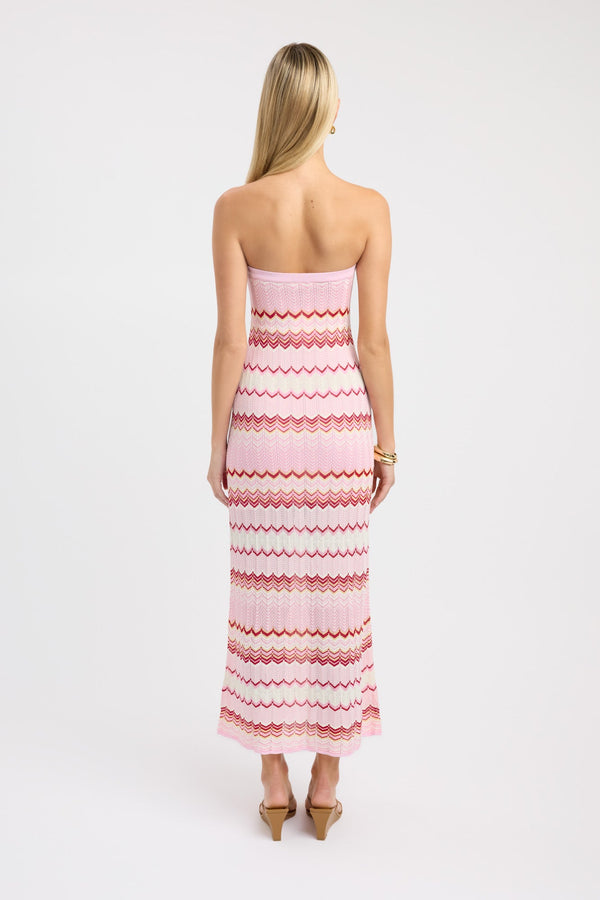Kookai Eadie Maxi Dress Baby Pink
