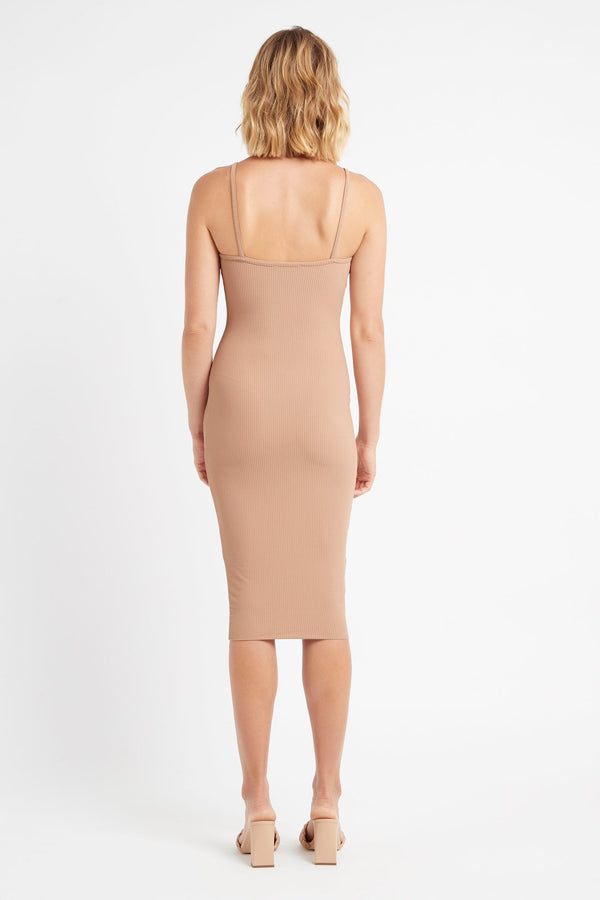 Kookai Edwards Dress Natural